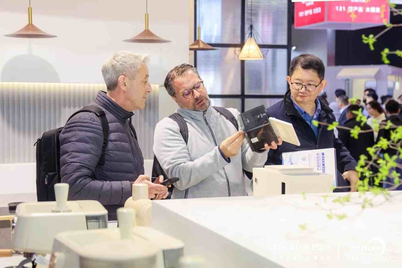 展会商贸对接现场